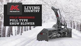 Introducing the new MK Martin Meteor Pull Type Snow Blower