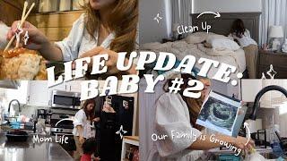 Spend the Day with Me + Life Update: Pregnant with Baby #2 | Mom Life