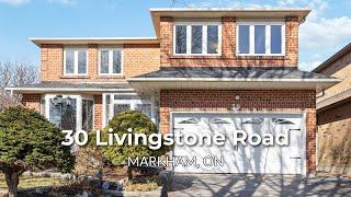 30 Livingstone Rd, Markham |Official Kirby Chan & Co. Listing