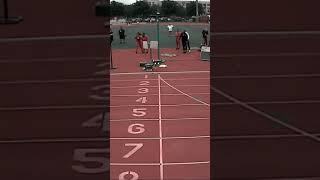 MEN 100M FINAL: BIG 12 OUTDOOR CHAMPIONSHIP 2023 GOES TO TEXAS TECH UNIVERSITY #shorts