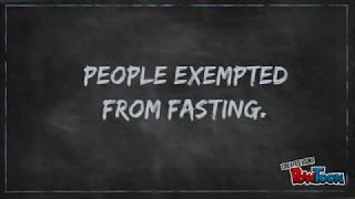 Why do Muslims Fast? | Sawm ( Fasting ) part-1