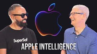 Apple CEO Tim Cook talks about Apple Intelligence and AI