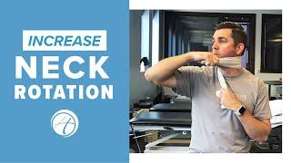 Neck Stretch to Increase Rotation