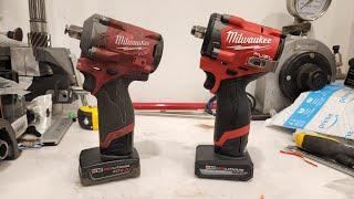 New Milwaukee M12 Stubby vs Old M12 Stubby