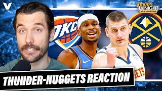 Thunder-Nuggets Reaction: SGA & OKC dominate Denver + Mavericks CATCH FIRE vs. Spurs | Hoops Tonight