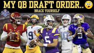 My QB Draft Order May Shock