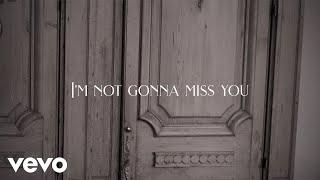 Glen Campbell, Elton John - I'm Not Gonna Miss You (Lyric Video)