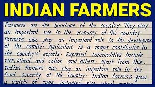 Write Best Indian Farmers English Essay | Easy and Simple English Essay Farmers