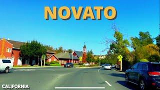 NOVATO, CALIFORNIA - Driving Downtown