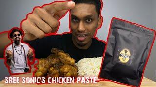 SREE SONIC CHICKEN PASTE! HOW TO COOK AND TASTE TEST!  Food Review | Eating Show