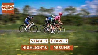 Critérium du Dauphiné 2024 - Highlights of Stage 3