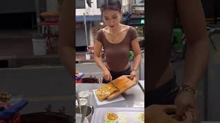 Would you like a piece of pandan roti? - Thai Street Food #shorts