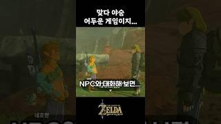 야숨이 어두운 분위기라는걸 상기시켜주는 NPC