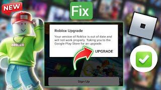 How To Fix Your Version Roblox is out of date not work properly | Roblox upgrade Error,Update Roblox