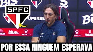 SAIU AGORA! NÃO JOGA MAIS! SÃO PAULO CONFIRMOU! NOTICIAS DO SÃO PAULO!