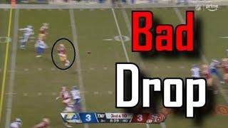 Deebo Samuel drops a critical pass | San Francisco 49ers Vs Los Angeles Rams