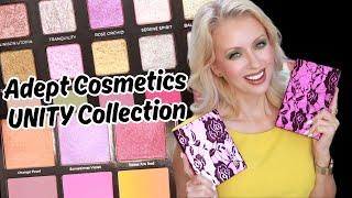 ADEPT COSMETICS UNITY COLLECTION REVIEW + 2 LOOKS | Steff's Beauty Stash