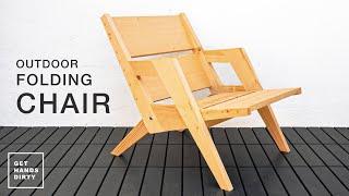 How to Build an Outdoor Folding Chair // Basic Tools Project