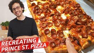 Making the Legendary Prince St. Pizza Square Slice with Pizzaiolo Dom Morano — Alex VS.