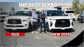 2025 Infiniti QX80 vs OLD Infiniti QX80