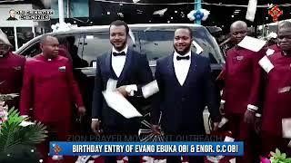 GRAND MEMORABLE ENTRANCE OF ENGR. CC. OBI AND EVANG. EBUKA OBI ON THEIR BIRTHDAY CELEBRATION