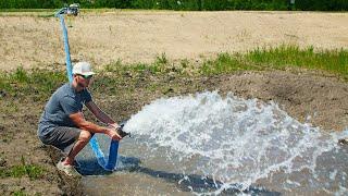 Filling Up My DIY Bait Pond!