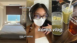 KOREA VLOG ️ cute cafes, train to busan, what i eat in korea, airbnb tour and girls trip