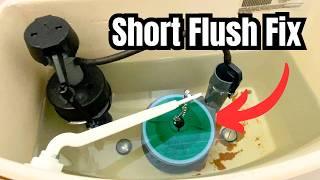 Fix a Short and Weak Flush - American Standard Champion 4 Flush Valve