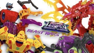 Transformers LEGACY: Beast Wars Stop Motion Compilation Volume 4 |  Transformation Animation