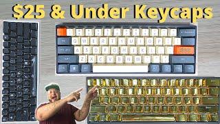 Budget Keycaps for Mechanical Gaming Keyboards.