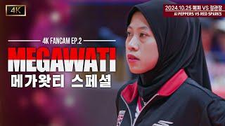 [Megawati FanCam] 메가왓티 스페셜 EP2. Gerakan Lambat Super Cepat Seperti Film  #megawatihangestri