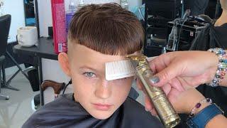 Boy’s Haircut Transformation by vivyan hermuz || boy’s haircut || fade haircut || how to || haircut