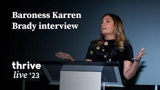 Thrive Live '23: Baroness Karren Brady CBE