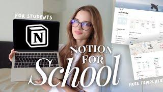 NOTION TOUR & TUTORIAL 2024 | aesthetic & productive setup for students *free download*