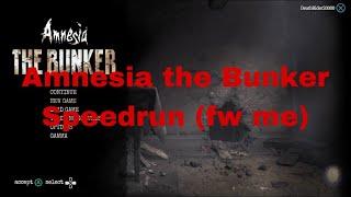 Amnesia the Bunker Speedrun in 2:01.766