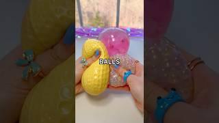 Reviewing VIRAL CRUNCHY STRESS BALLS! 🫧*so satisfying*