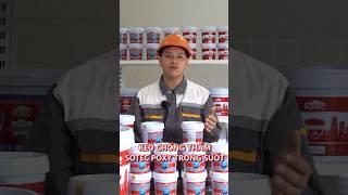 Keo chống thấm poxy trong suốt #chongtham #chongthamsotec #sotec