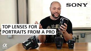 What's In My Bag: Lenses For Portraits | Miguel Quiles | Sony Alpha Universe