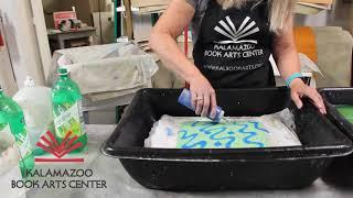 How to Color Paper with Pigmented Pulp – Kalamazoo Book Arts Center