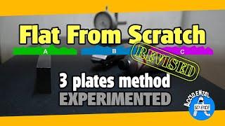 Flat From Scratch, revised - The 3 plates method