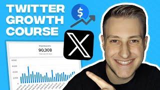 How to Grow on Twitter (X) FAST in 2024 (Twitter Marketing Course)