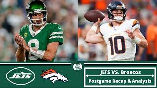 NY Jets lose to Broncos 10-9 - Postgame Recap & Analysis