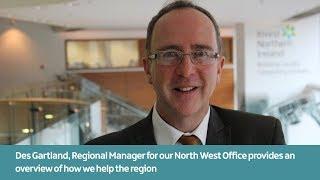 An overview of how Invest NI helps the North West Region