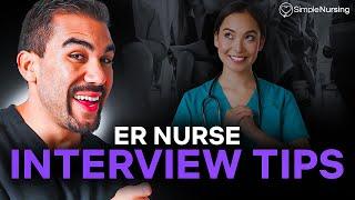 ER Nurse Interview Tips | New Grad Nurse Advice