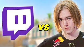 "I AM NOT SCARED OF DONK!!" - DONK PLAYS AN EPIC FACEIT MATCH VS TWITCH STREAMER!! (ENG SUBS) | CS2