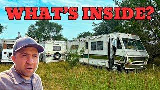 I Found an Unexpected SURPRISE in these ABANDONED Campers!