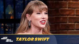 Taylor Swift Full Interview on Late Night with Seth Meyers