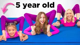 Ages 5-50 Compete to be the Most Flexible