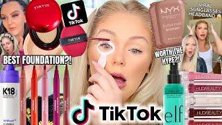 TESTING *VIRAL* MAKEUP TIKTOK MADE ME BUY 2024  WORTH THE HYPE?! | KELLY STRACK