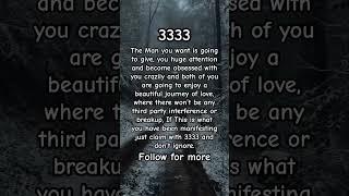 Claim 3333 #manifestation #lawofattraction #spirituality #love #meditation #universe #usa